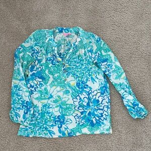 Lilly Pulitzer Silk Blouse